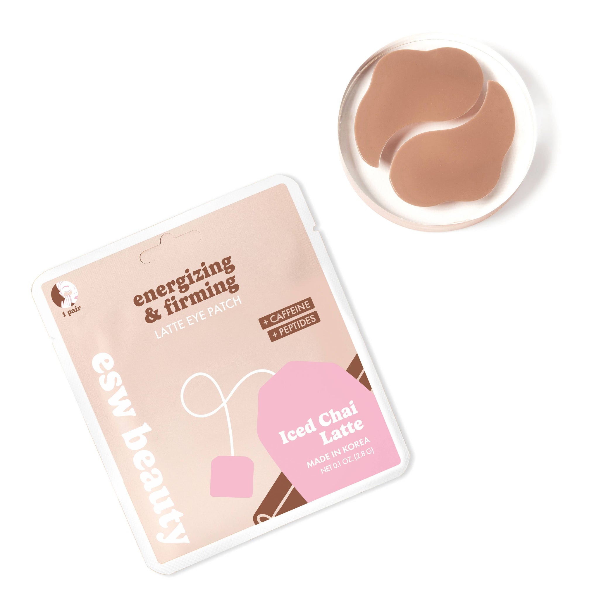 Iced Chai Latte Energizing & Firming Eye Patches - Awear