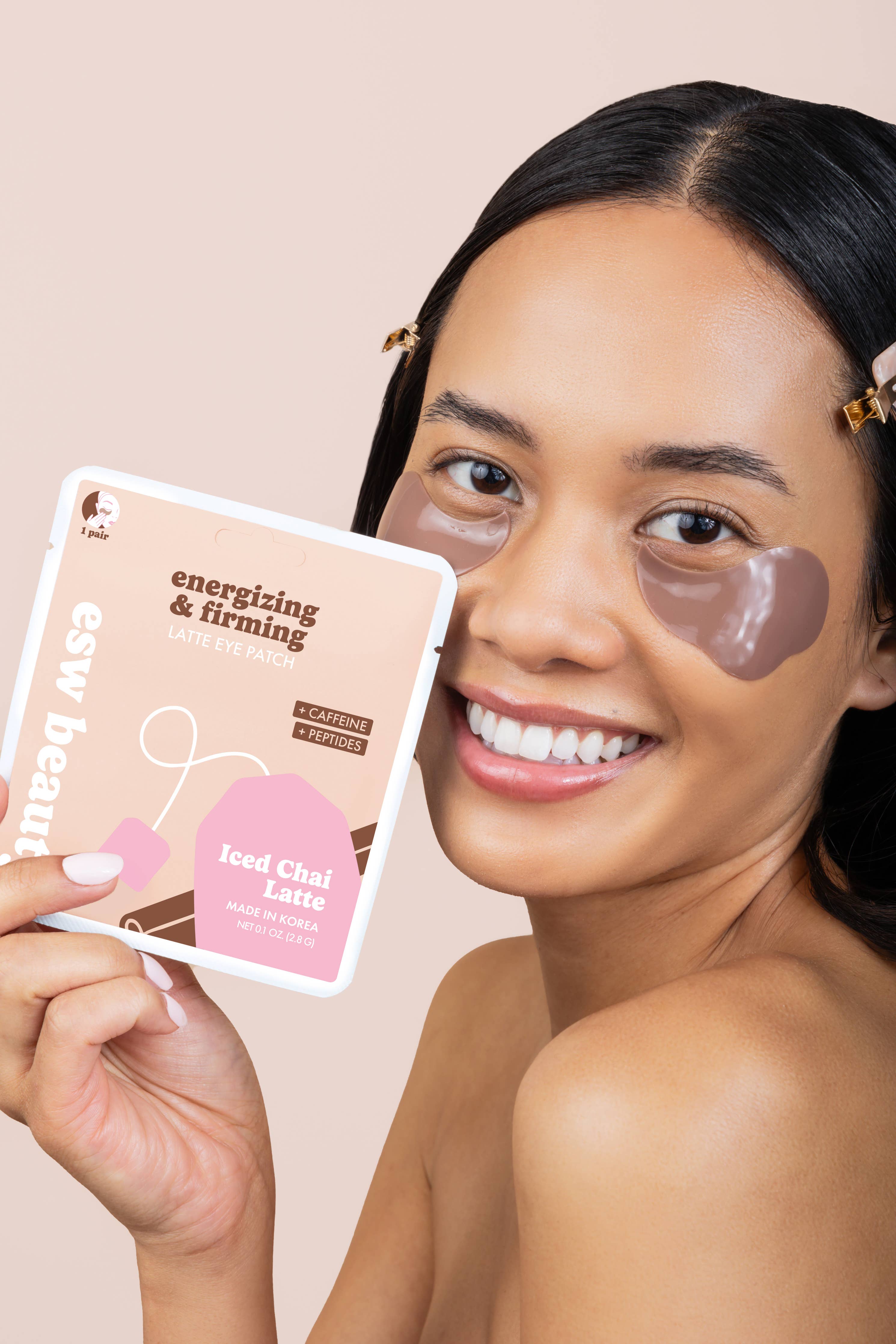 Iced Chai Latte Energizing & Firming Eye Patches - Awear