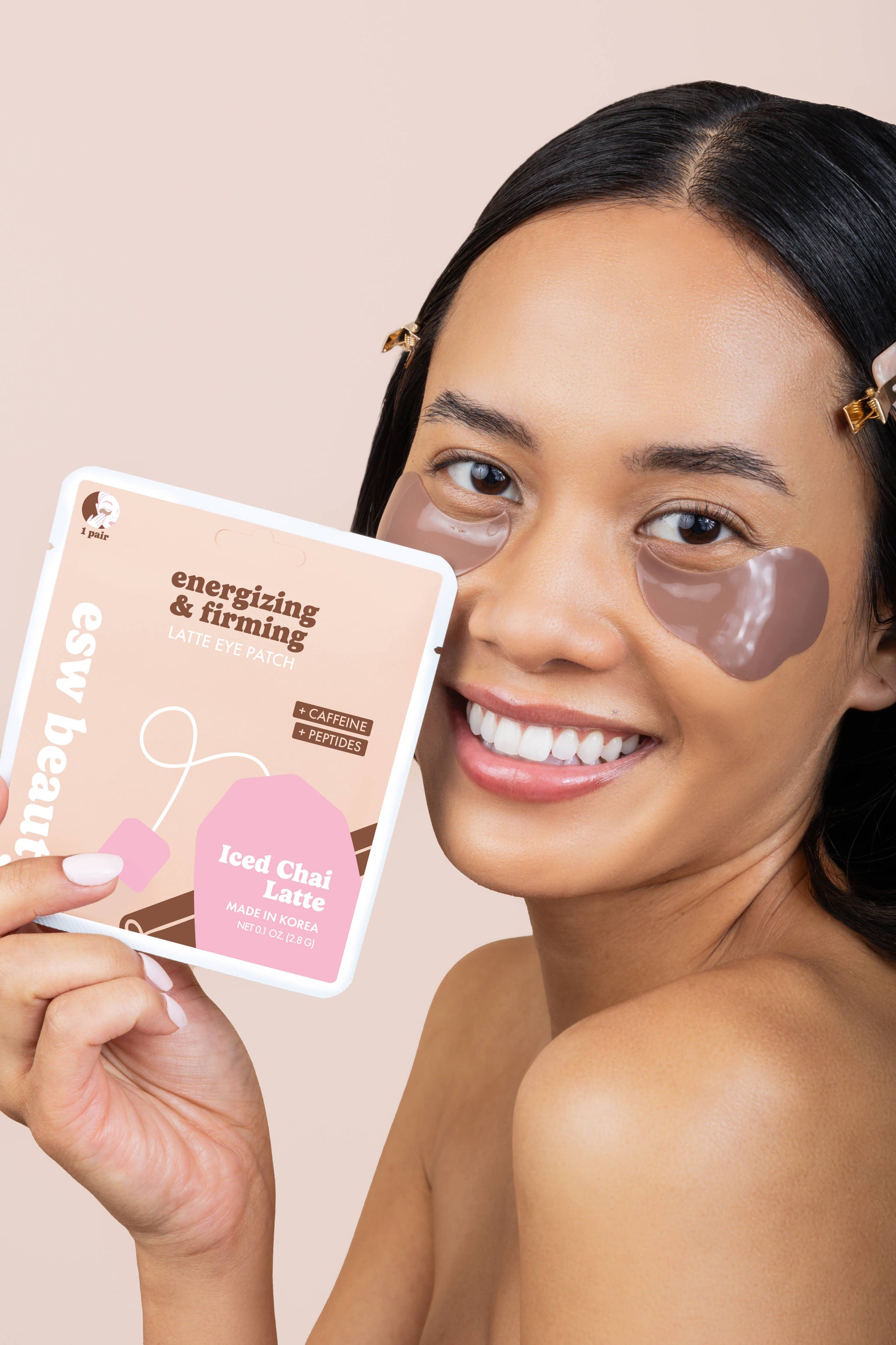 Iced Chai Latte Energizing & Firming Eye Patches - Awear