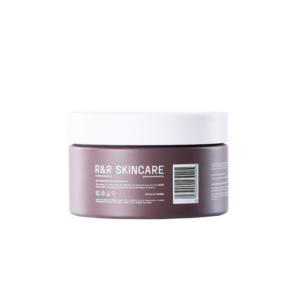 Whipped Shea Body Butter Pure back - Awear