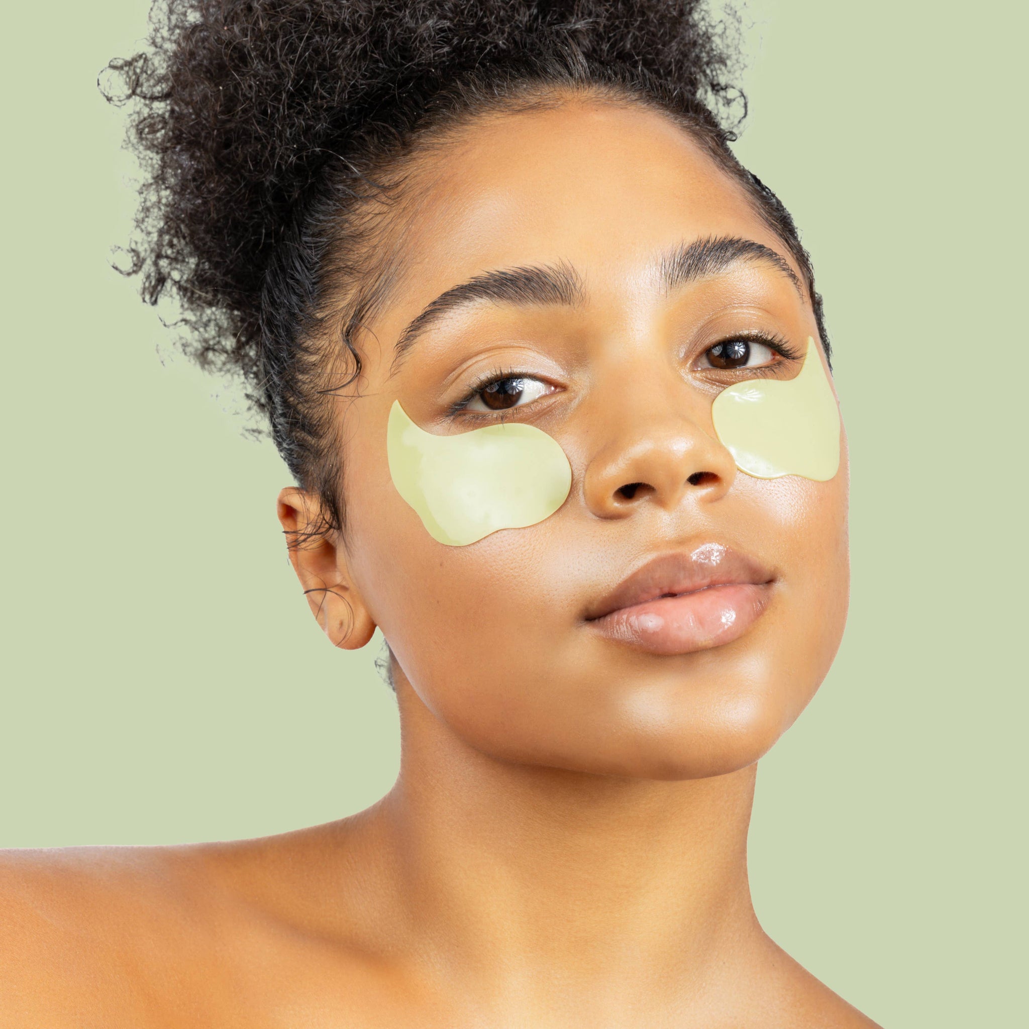 Strawberry Matcha Latte Depuffing & Hydrating Eye Patches - Awear