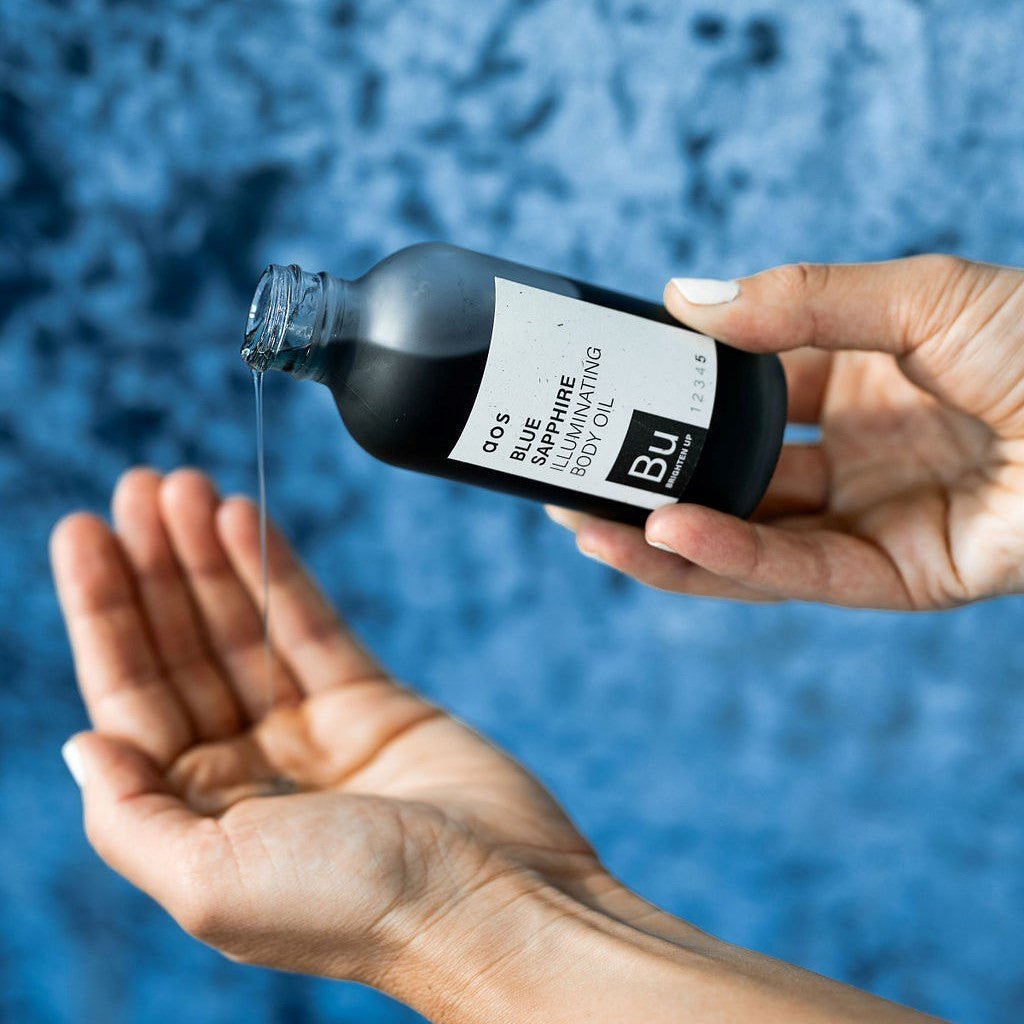 Blue Sapphire Illuminating Body Oil - Awear