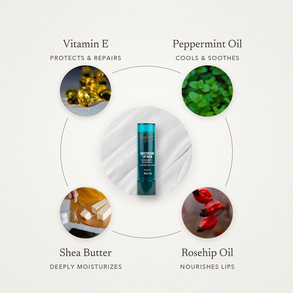 Moisturizing Lip Balm key ingredients - Awear