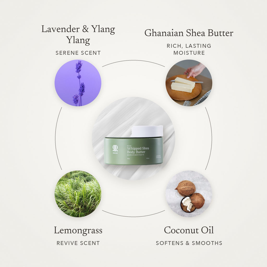Whipped Shea Body Butter key ingredients - Awear