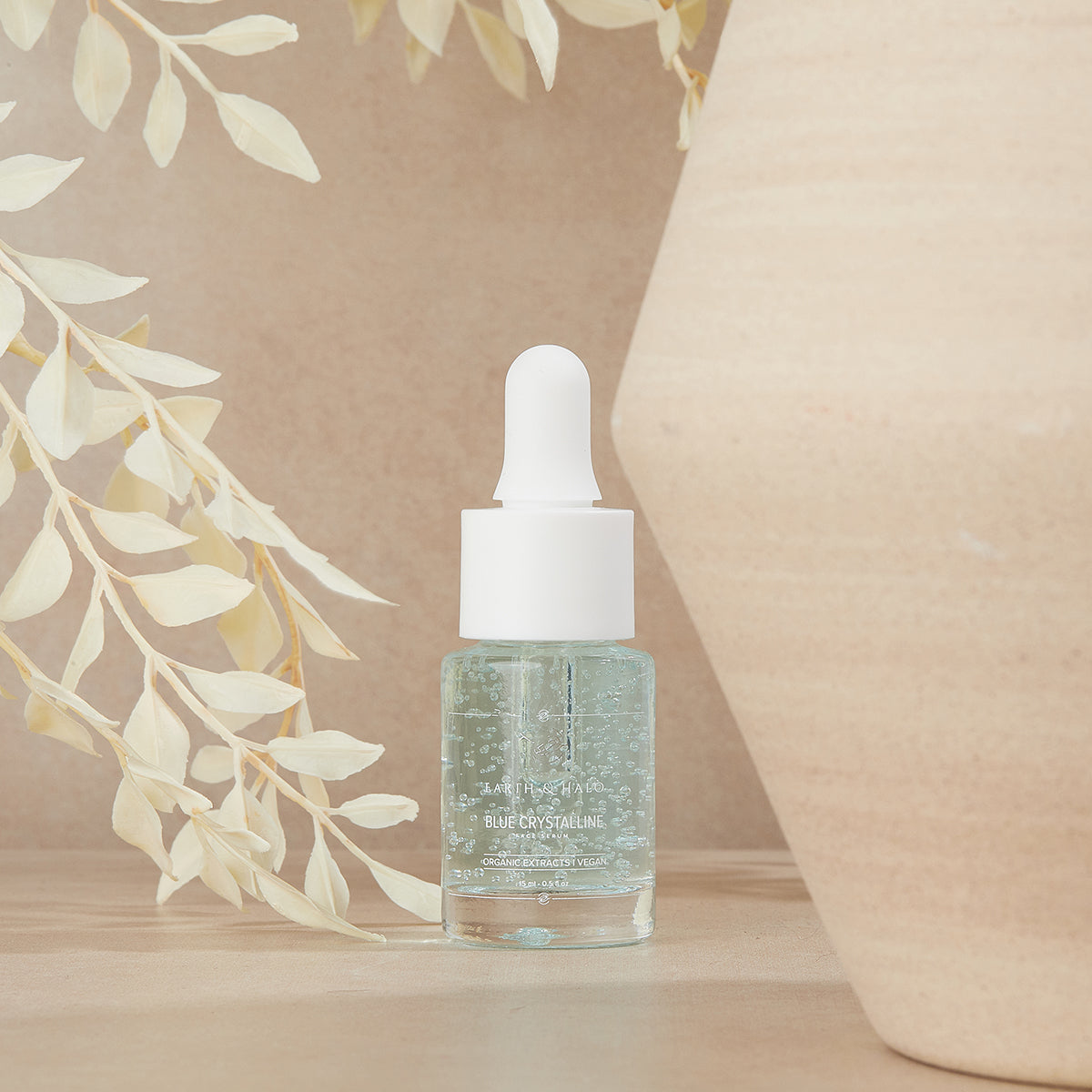Blue Crystalline Face Serum lifestyle - Awear