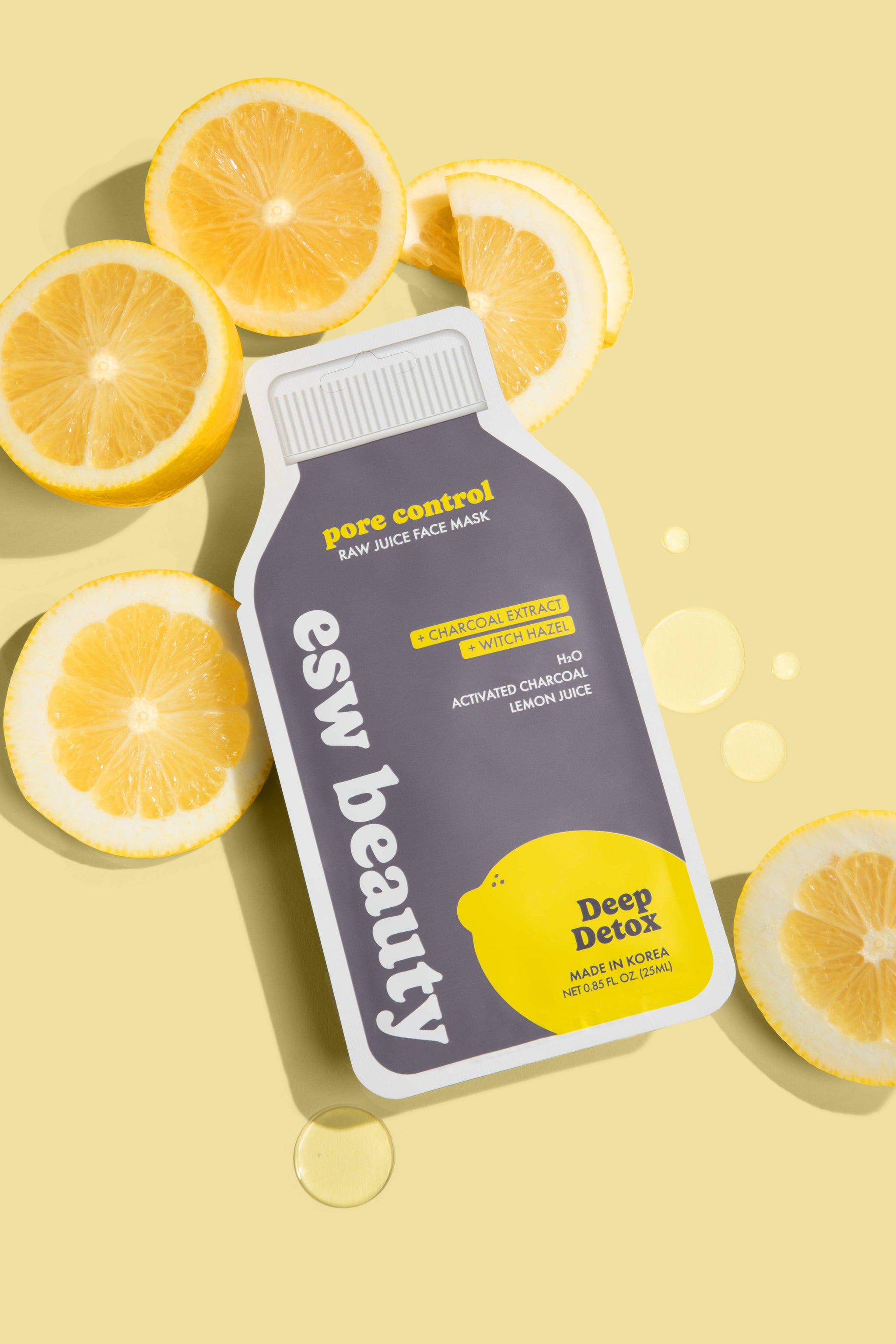 Deep Detox Pore Control Raw Juice Sheet Mask - Awear