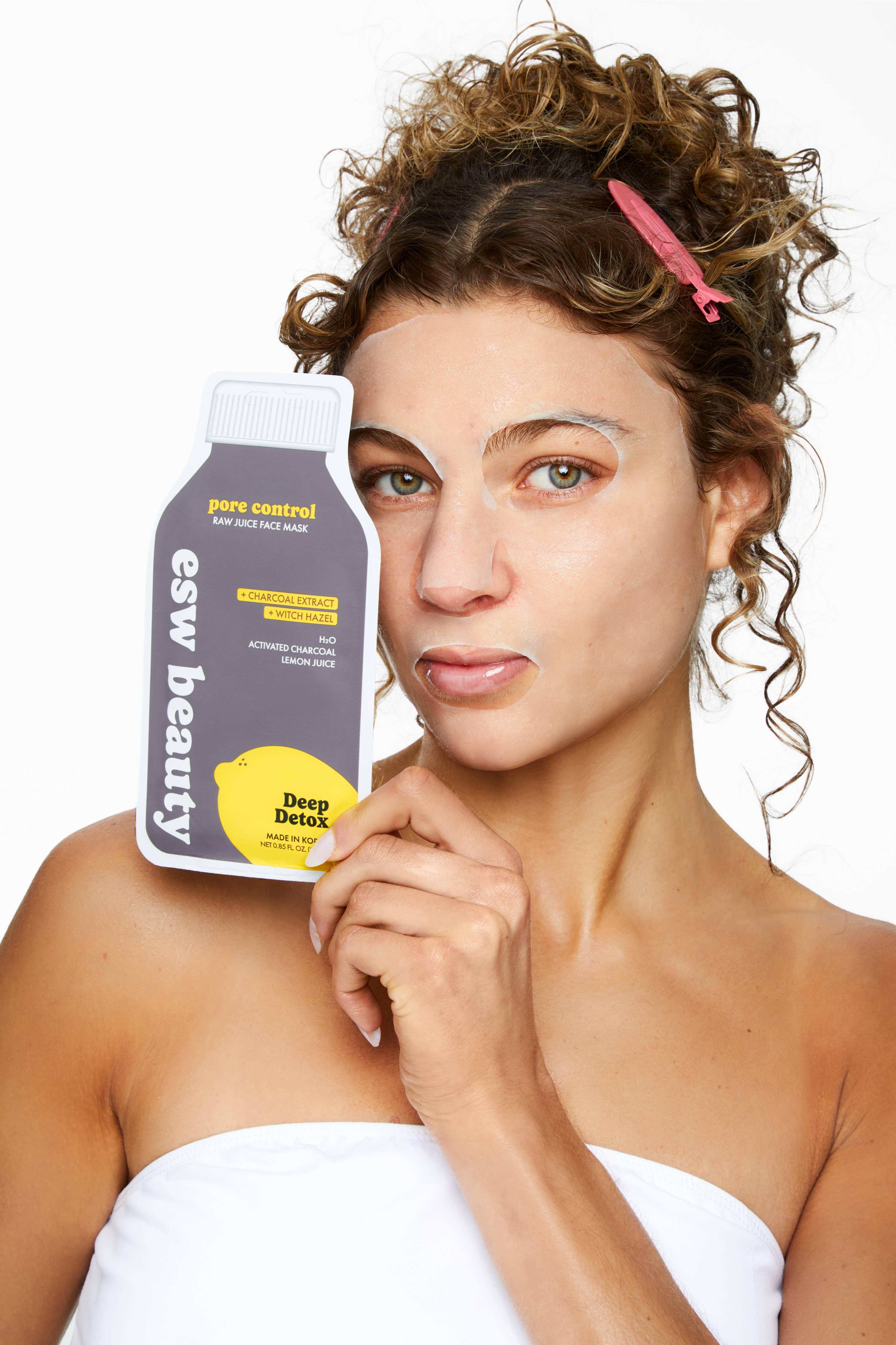 Deep Detox Pore Control Raw Juice Sheet Mask - Awear