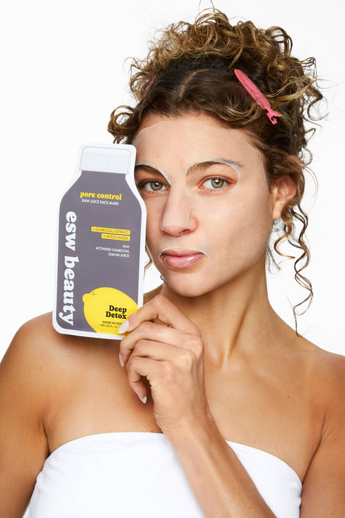 Deep Detox Pore Control Raw Juice Sheet Mask - Awear