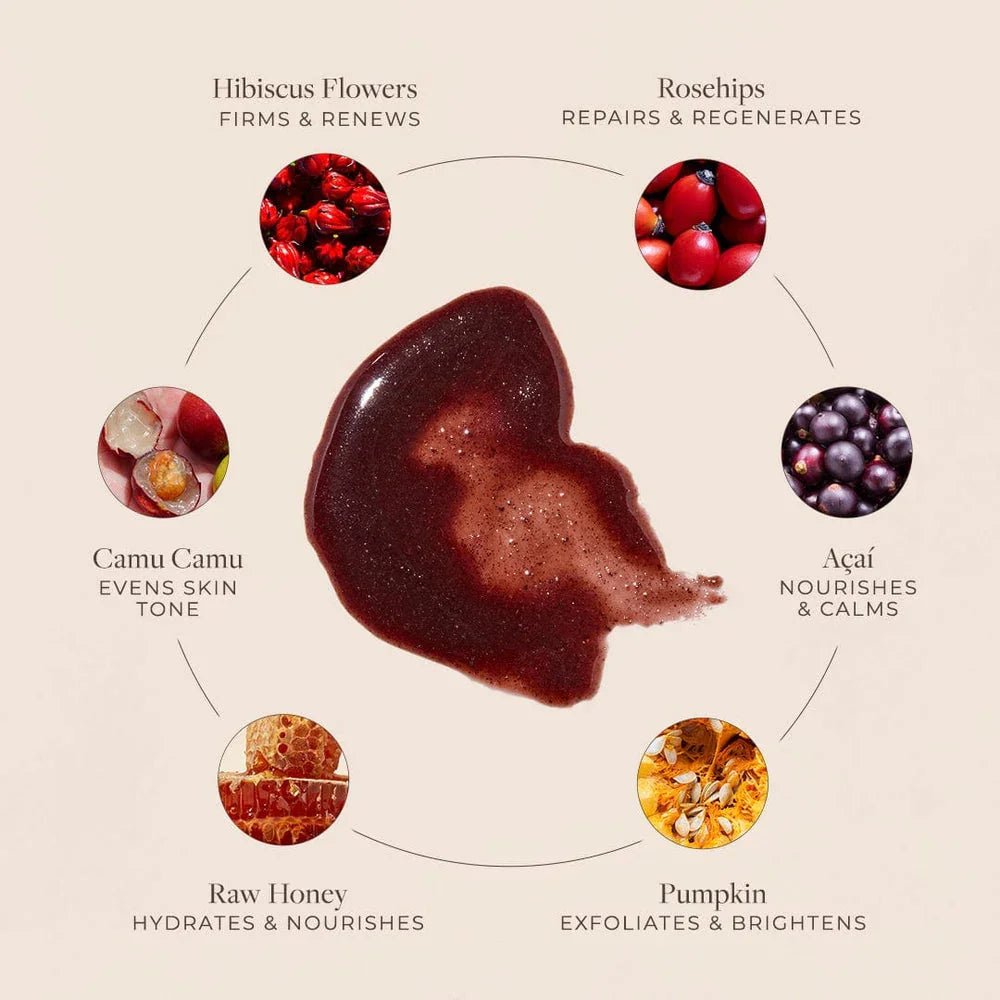 Hibiscus Exfoliating Mud - Awear